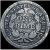 Image 2 : 1856-O Silver Seated Liberty Dime NICELY CIRCULATED
