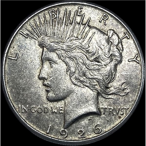 1926-S Silver Peace Dollar CLOSELY UNCIRCULATED