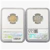 Image 2 : [2 Coins] 1941 Jefferson Nickel NGC PF65/66
