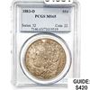 Image 1 : 1883-O Morgan Silver Dollar PCGS MS65
