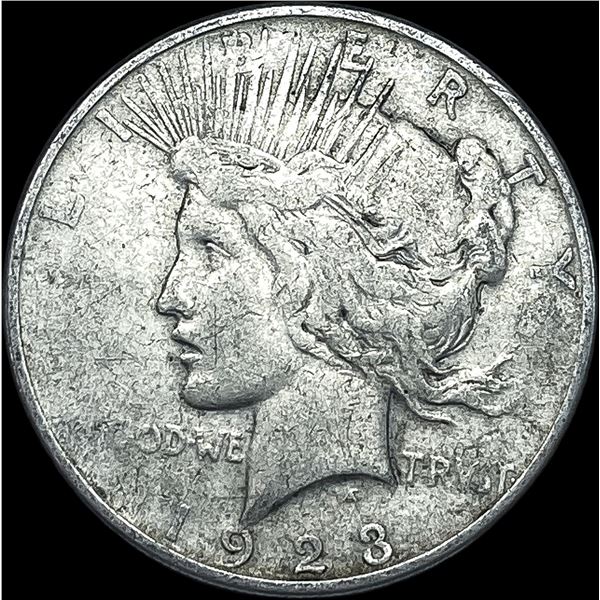 1923-D Silver Peace Dollar NICELY CIRCULATED