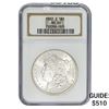 Image 1 : 1882-S Morgan Silver Dollar NGC MS65