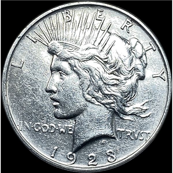 1923 Silver Peace Dollar CLOSELY UNCIRCULATED