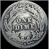 Image 2 : 1901-S Silver Barber Dime NICELY CIRCULATED