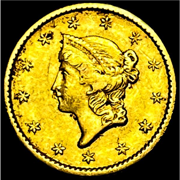 1853 Gold $1 Type 1 CLOSELY UNCIRCULATED