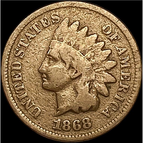 1868 Indian Head Cent NICELY CIRCULATED