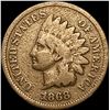 Image 1 : 1868 Indian Head Cent NICELY CIRCULATED