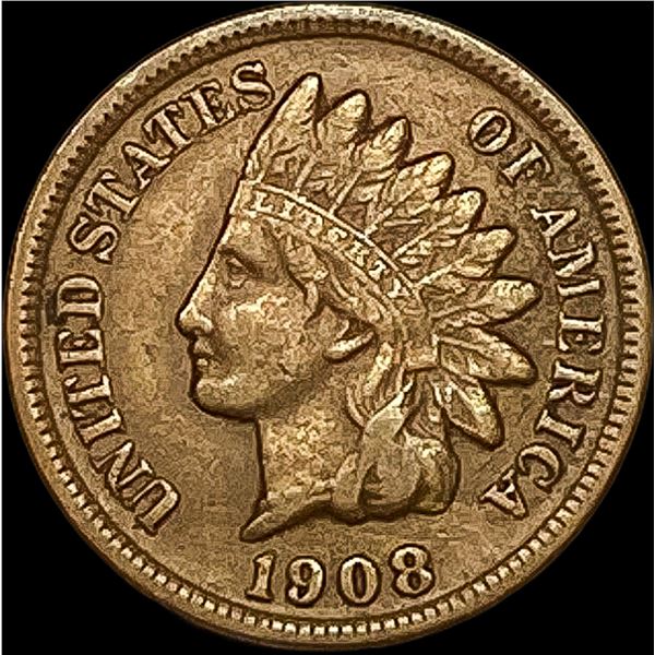 1908-S Indian Head Cent LIGHTLY CIRCULATED