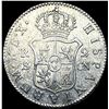Image 2 : 1801 Silver 2 Reales Mexico City Mint (Mo). HIGH GRADE