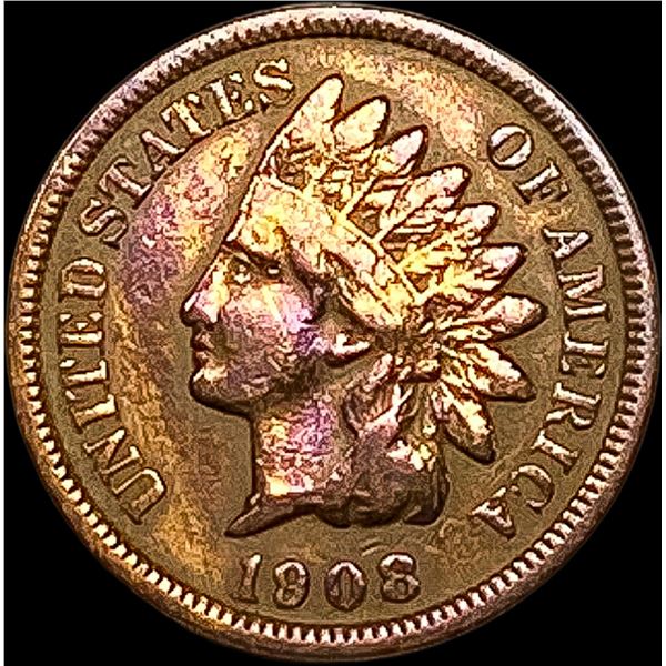 1908-S Indian Head Cent NEARLY UNCIRCULATED