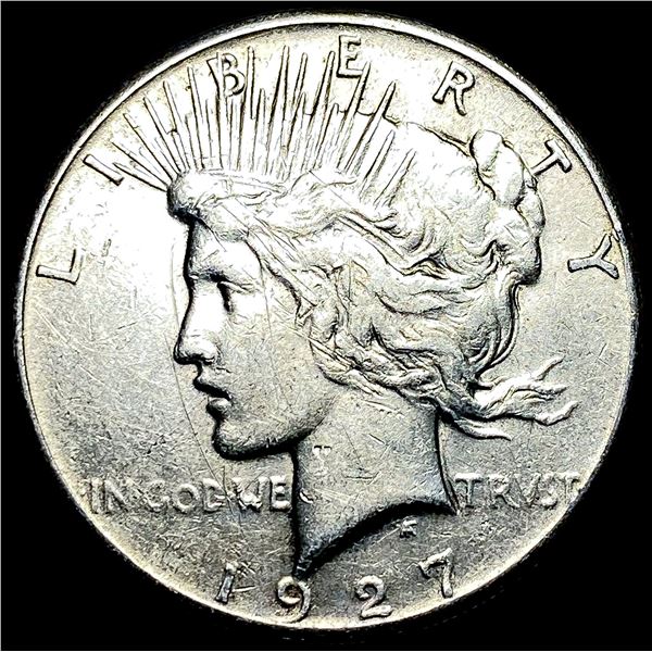 1927-S Silver Peace Dollar CLOSELY UNCIRCULATED