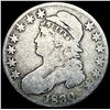 Image 1 : 1830 Capped Bust Half Dollar NICELY CIRCULATED