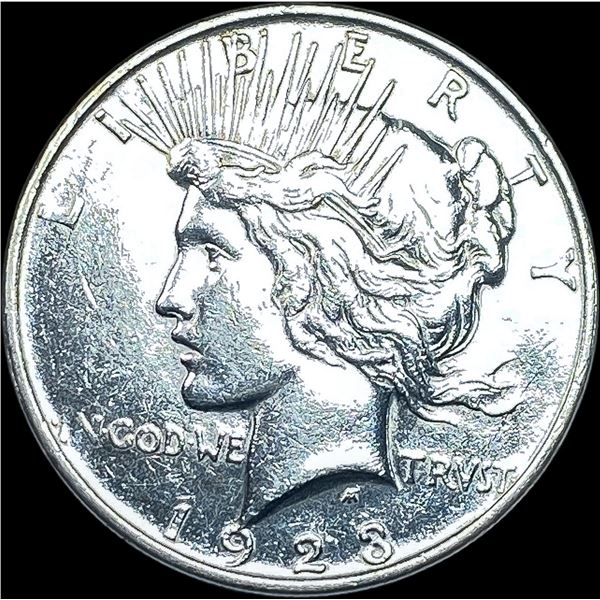 1923 Silver Peace Dollar CLOSELY UNCIRCULATED