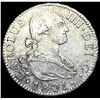 Image 1 : 1801-Mo FM Mexico 2 Reales Silver Coin HIGH GRADE