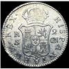 Image 2 : 1801-Mo FM Mexico 2 Reales Silver Coin HIGH GRADE
