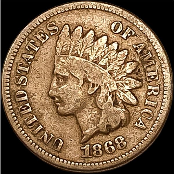 1868 Indian Head Cent NICELY CIRCULATED