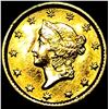 Image 1 : 1854 Gold $1 Type 1 CLOSELY UNCIRCULATED