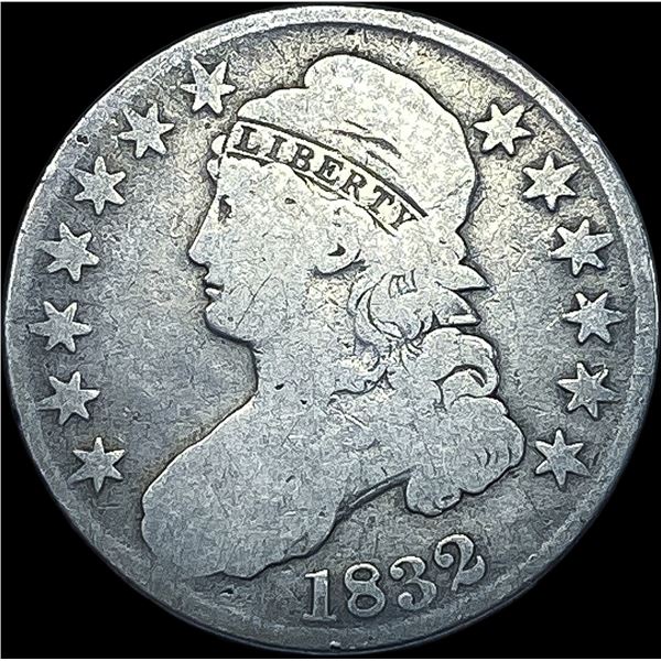 1832 Capped Bust Half Dollar NICELY CIRCULATED