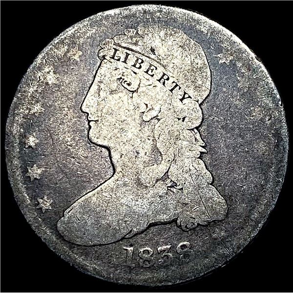 1836 Capped Bust Half Dollar NICELY CIRCULATED