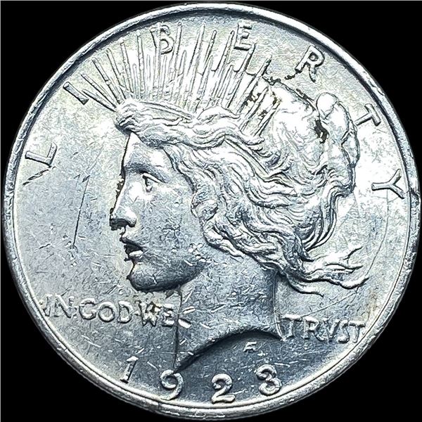 1923 Silver Peace Dollar CLOSELY UNCIRCULATED