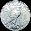 Image 2 : 1923 Silver Peace Dollar CLOSELY UNCIRCULATED