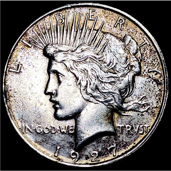 1927 Silver Peace Dollar CLOSELY UNCIRCULATED