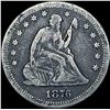 Image 1 : 1876-D Seated Liberty Quarter LIGHTLY CIRCULATED
