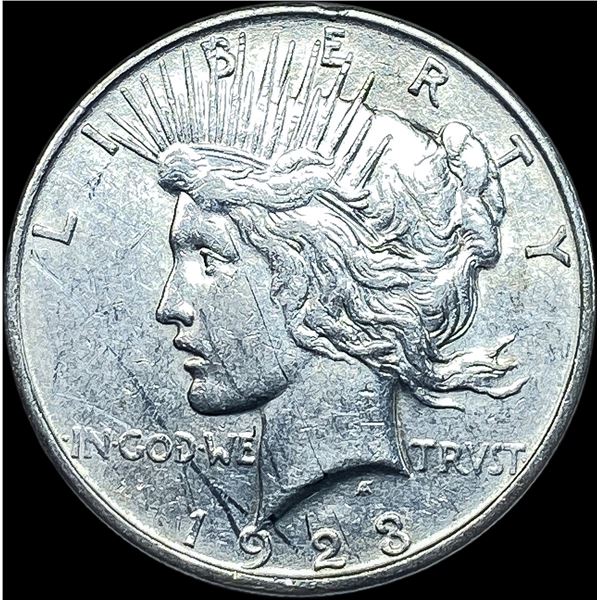 1923 Silver Peace Dollar CLOSELY UNCIRCULATED
