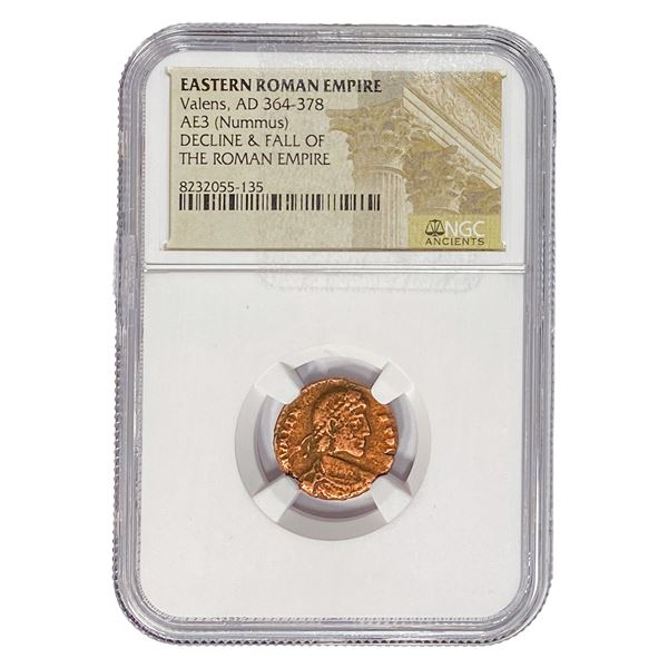 Eastern Roman Valens, AD 364-378 AE3(Nummus) NGC