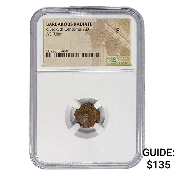Barbarous Radiate c.3rd-5th Centuries AD AE 'Unit' NGC F