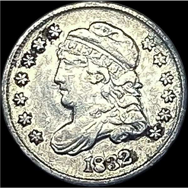 1832 Capped Bust Half Dime NEARLY UNCIRCULATED