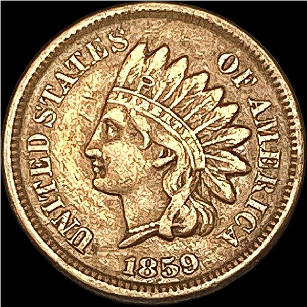1859 Copper-Nickel Indian Head Cent LIGHTLY CIRCULATED