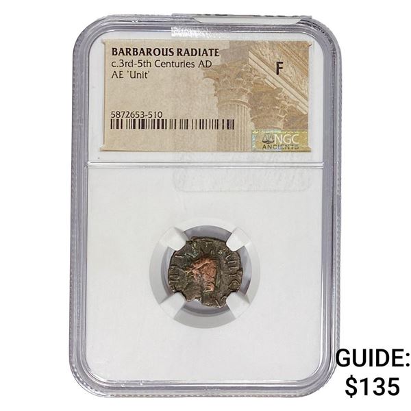 Barbarous Radiate c.3rd-5th Centuries AD AE 'Unit' NGC F