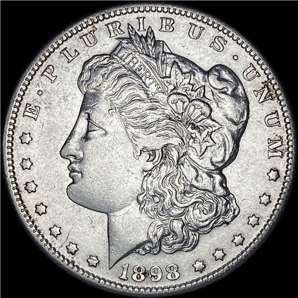 1898-S Silver Morgan Dollar CLOSELY UNCIRCULATED