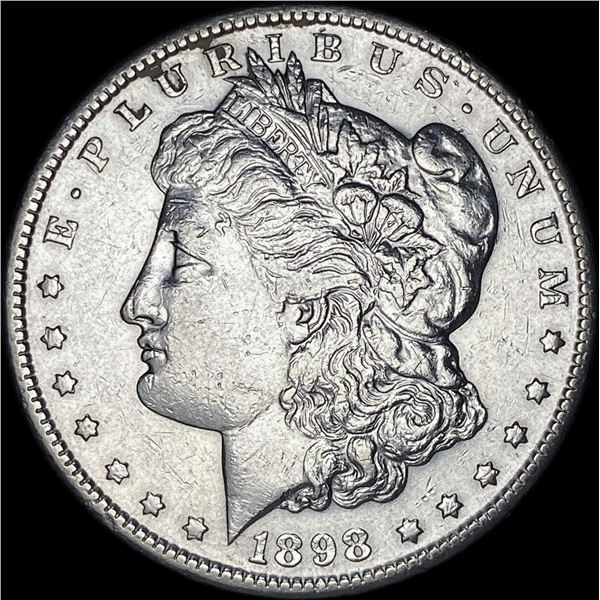1898-S Silver Morgan Dollar CLOSELY UNCIRCULATED