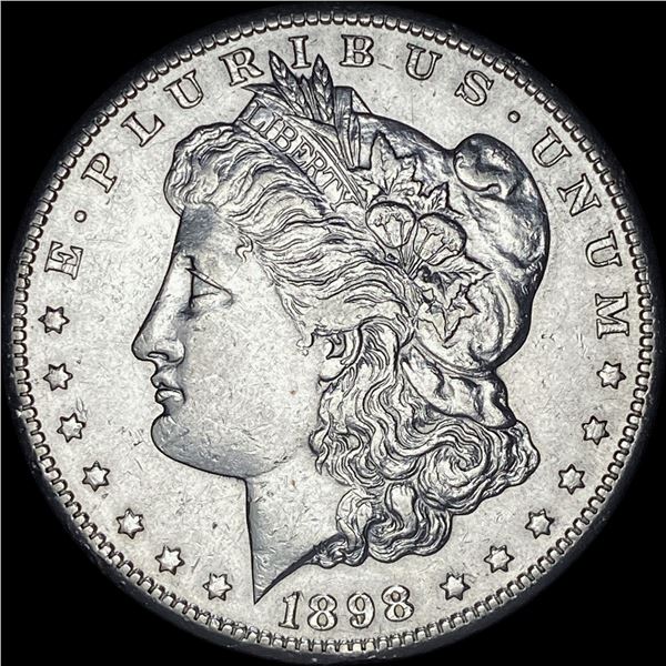 1898-S Silver Morgan Dollar CLOSELY UNCIRCULATED