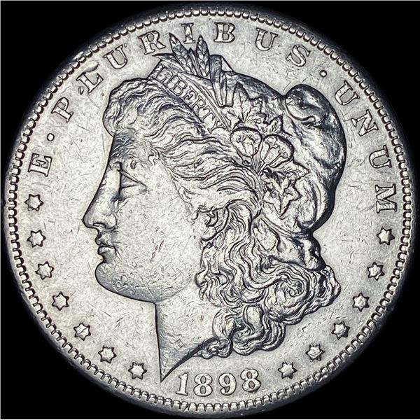 1898-S Silver Morgan Dollar CLOSELY UNCIRCULATED