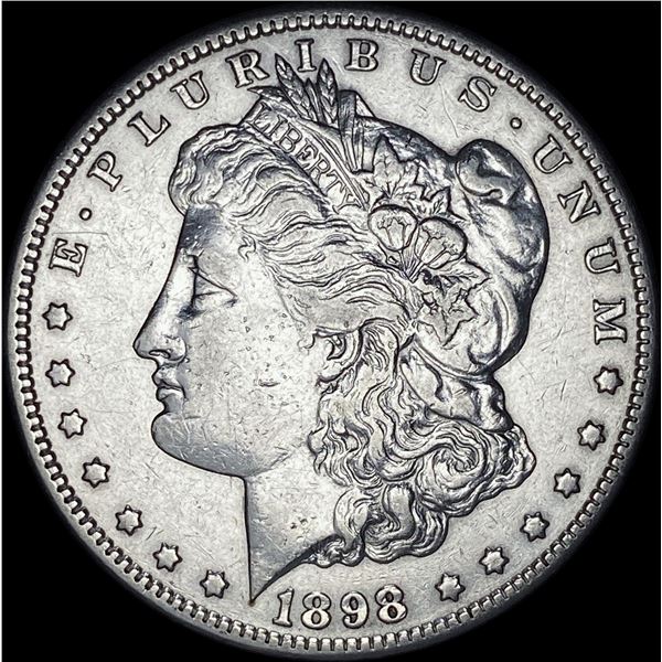 1898-S Silver Morgan Dollar CLOSELY UNCIRCULATED
