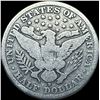 Image 2 : 1904-S Silver Barber Half Dollar NICELY CIRCULATED
