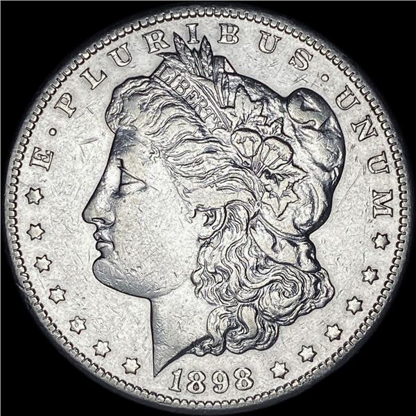1898-S Silver Morgan Dollar CLOSELY UNCIRCULATED
