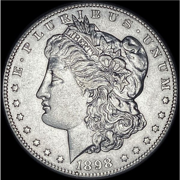 1898-S Silver Morgan Dollar CLOSELY UNCIRCULATED