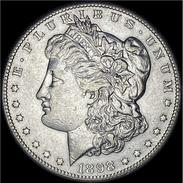1898-S Silver Morgan Dollar CLOSELY UNCIRCULATED