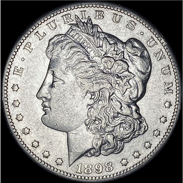 1898-S Silver Morgan Dollar CLOSELY UNCIRCULATED