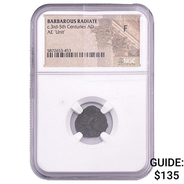 Barbarous Radiate c.3rd-5th Centuries AD AE 'Unit' NGC F