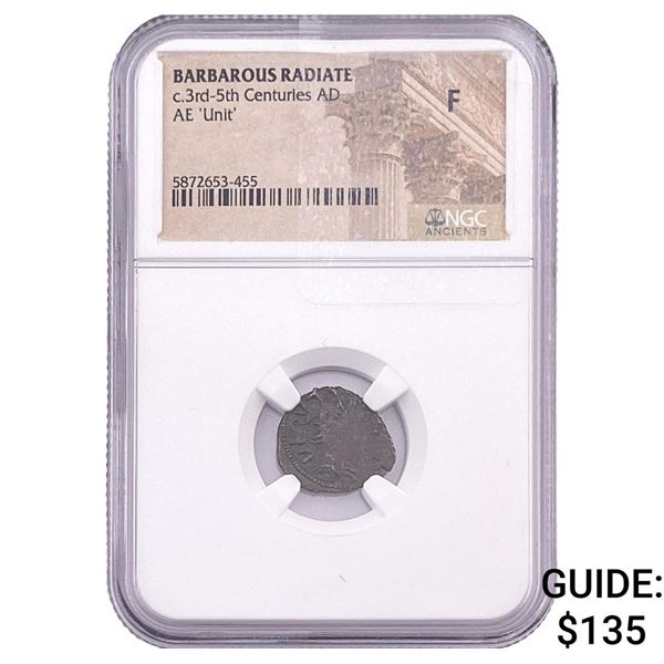 Barbarous Radiate c.3rd-5th Centuries AD AE 'Unit' NGC F