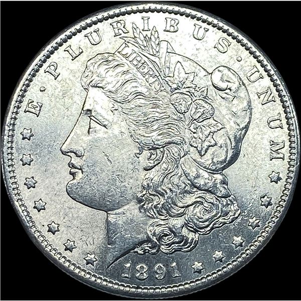 1891 Silver Morgan Dollar CHOICE BU