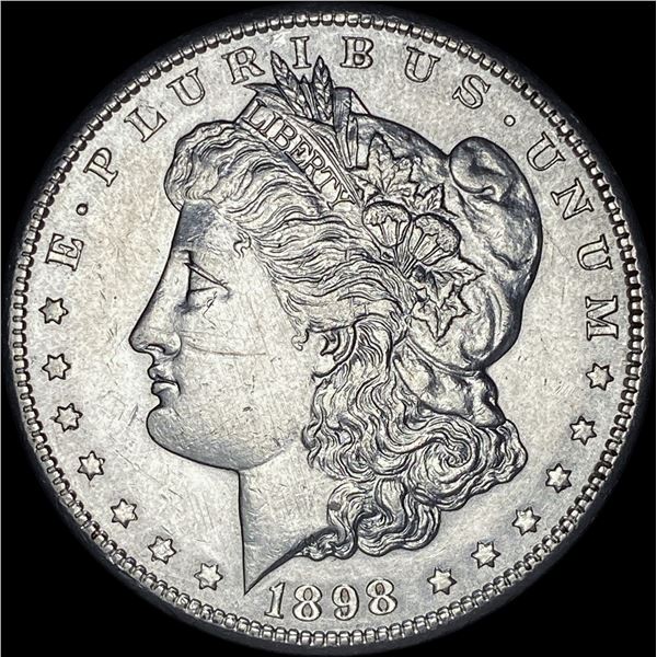 1898-S Silver Morgan Dollar CLOSELY UNCIRCULATED