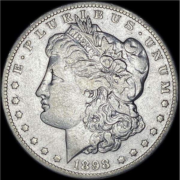 1898-S Silver Morgan Dollar CLOSELY UNCIRCULATED
