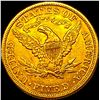 Image 2 : 1881 Liberty Head Half Eagle $5 Gold UNCIRCULATED