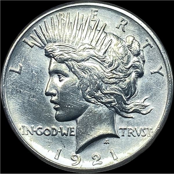 1921 Silver Peace Dollar CLOSELY UNCIRCULATED